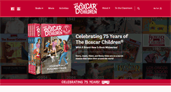 Desktop Screenshot of boxcarchildren.com